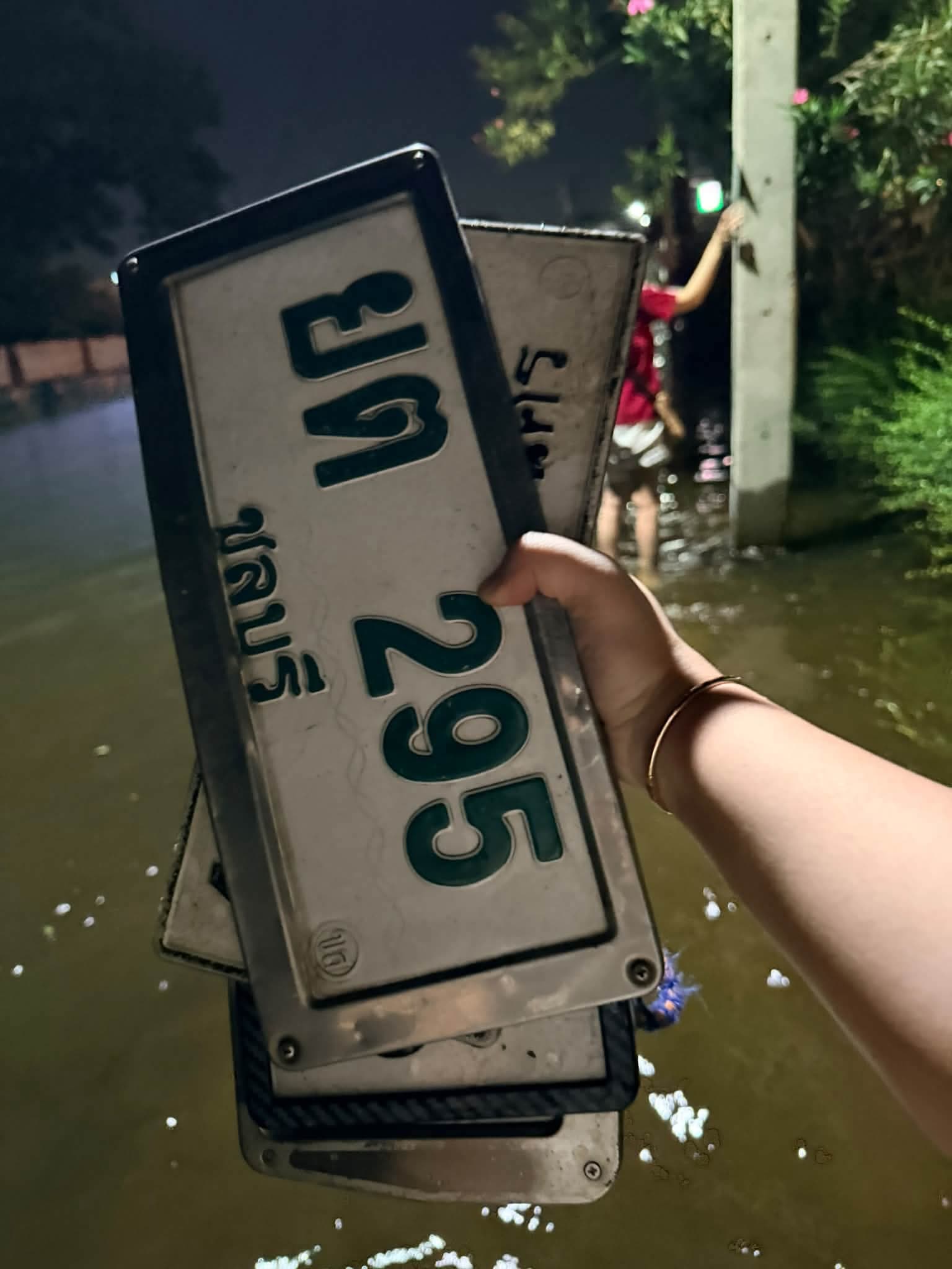 ภาพถ่ายจริงของป้าย ยต 295